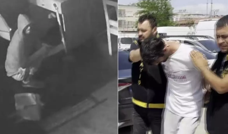 Axşam tost yedi, gecə soyğunçuluq etdi! Hər anı kameraya düşdü - VİDEO