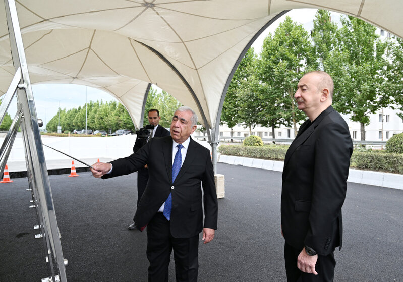 Prezident Yevlaxda açılışlar etdi (YENİLƏNİB)