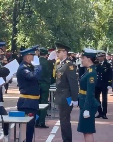 Şəhid oğlu leytenant oldu - Fotolar