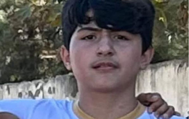 Arazda batan 13 yaşlı Kənanın - Fotosu