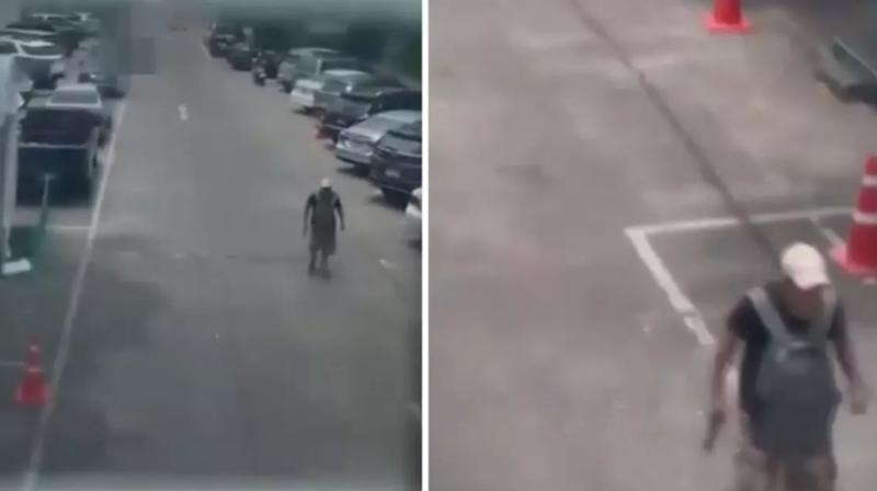 Bazar yerində 5 nəfəri qətlə yetirib sakit şəkildə hadisə yerindən uzaqlaşdı - VİDEO