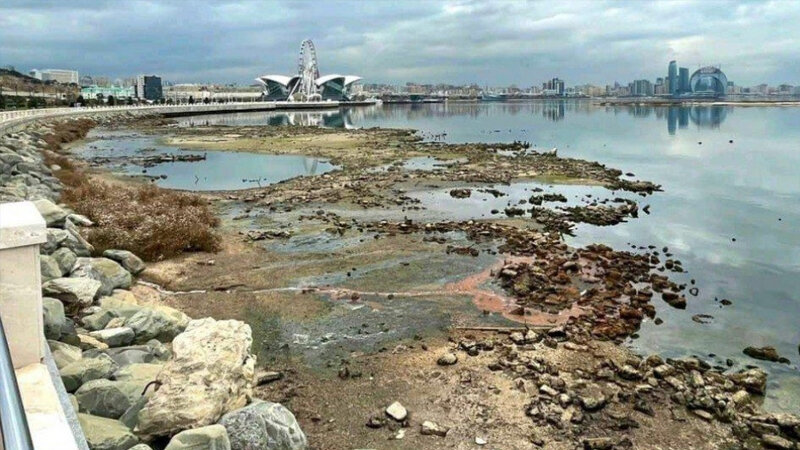 Xəzərdə suyun səviyyəsi 30 metrə kimi düşə bilər - Ekoloqdan SOS