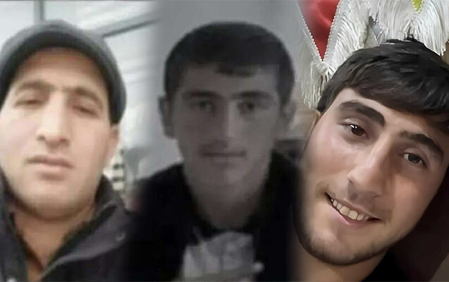 Ziyarət vaxtı çayda boğulan 2 qardaş və əmilərinin - Fotoları