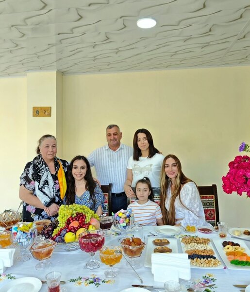 Leyla və Arzu Əliyevalar Şamaxıda - Fotolar