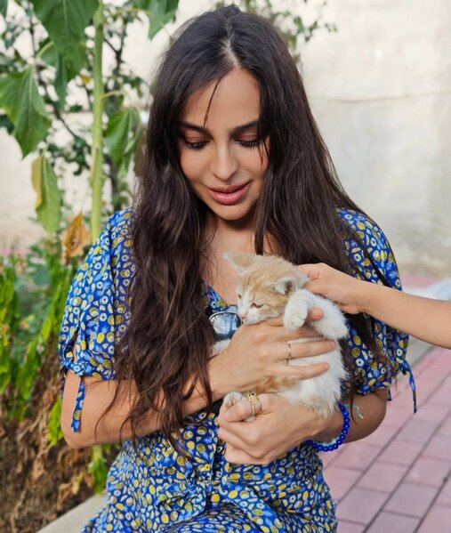 Leyla və Arzu Əliyevalar Şamaxıda - Fotolar