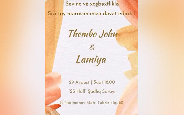 Bu gün Lamiyənin toyudur - Foto