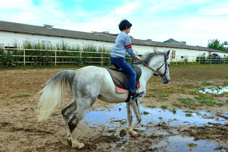 At çapan yeniyetmə faciəli şəkildə öldü