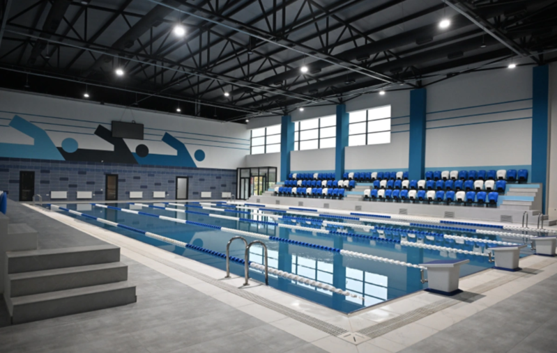 Prezident İlham Əliyev Yevlax Olimpiya İdman Kompleksinin açılışında iştirak edib