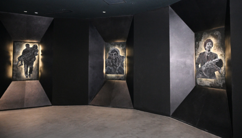 Prezident İlham Əliyev Gəncə Memorial Kompleksinin açılışında iştirak edib