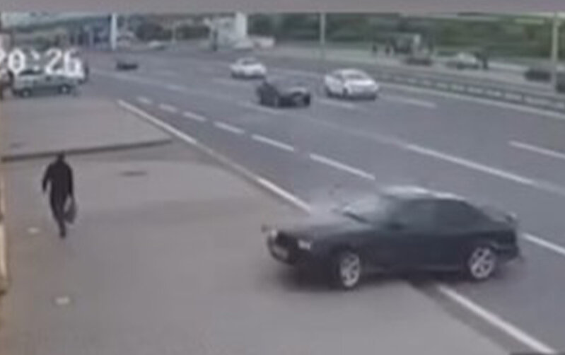 Buzovnadakı ağır qəzanın görüntüləri - Video