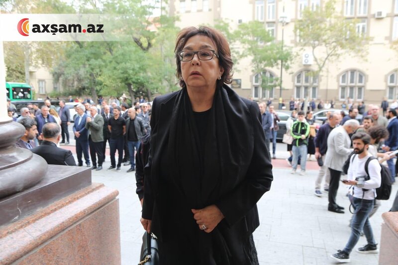 Məmurlar vida mərasimində - Fotolar