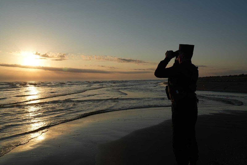 Xəzər dənizindəki əməliyyat vaxtı atəş açıldı - İran vətəndaşları tutuldu - Fotolar