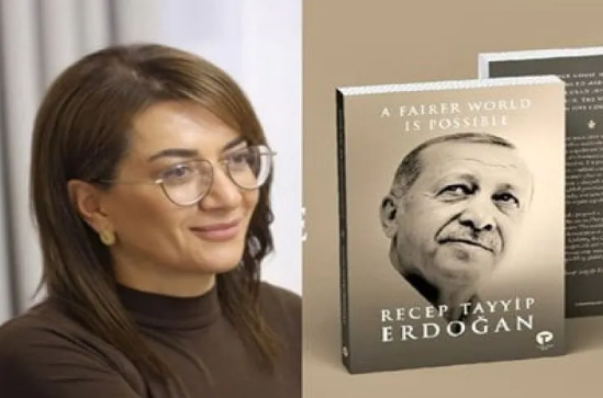 Paşinyanın arvadı Ərdoğanın kitabını oxudu... Nə yazdı?