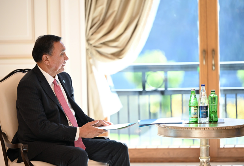 İlham Əliyev Qəbələdə Türk Dövlətləri Təşkilatının baş katibini qəbul edib