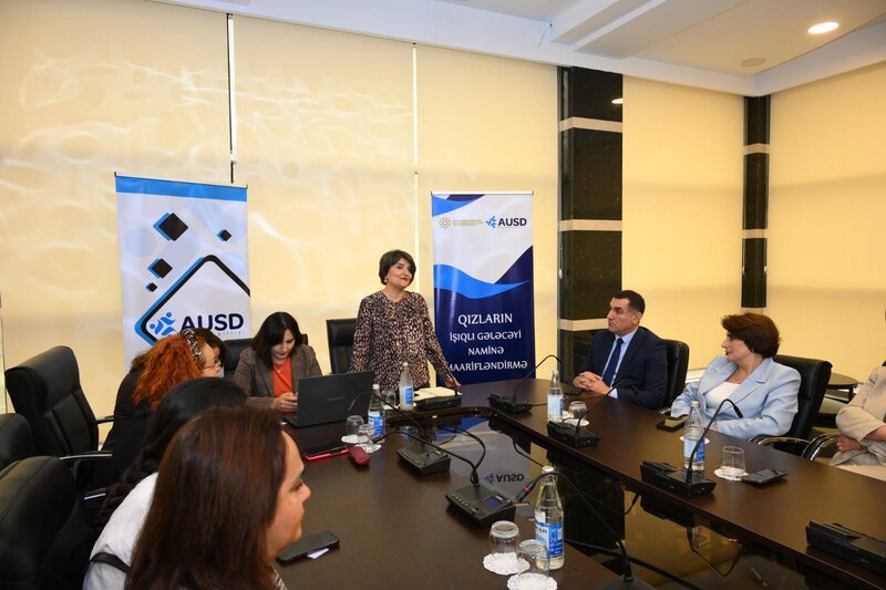 "Qızların işıqlı gələcəyi naminə maarifləndirmə" layihəsi uğurla yekunlaşdı - FOTOLAR