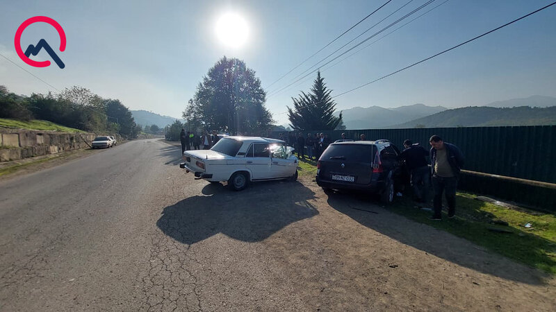 Lənkəranda qəzada şagird və tələbələr yaralandı - Fotolar