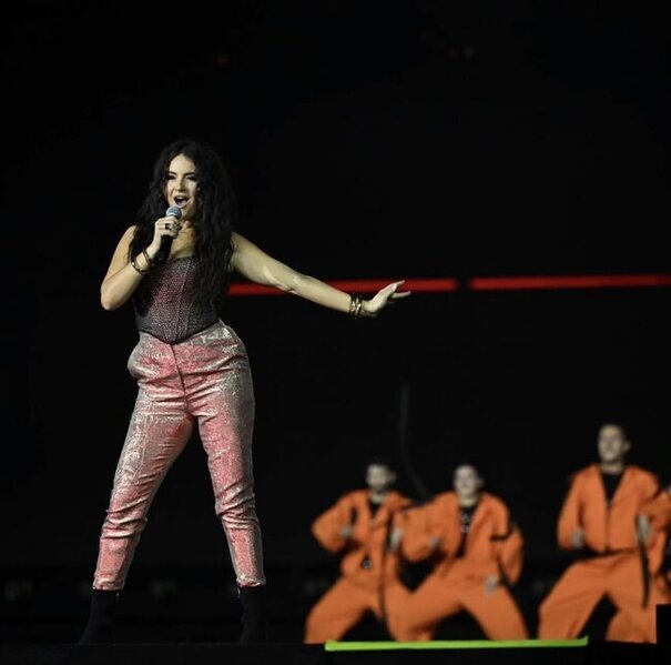 Aysel Teymurzadənin geyimi TƏNQİD OLUNDU - FOTOLAR