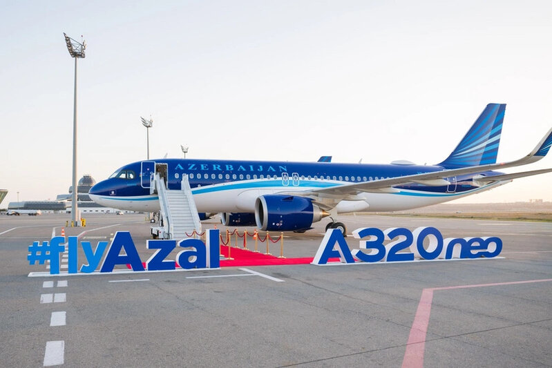 AZAL-ın ikinci yeni "Airbus A320neo" təyyarəsi Bakıya gətirilib