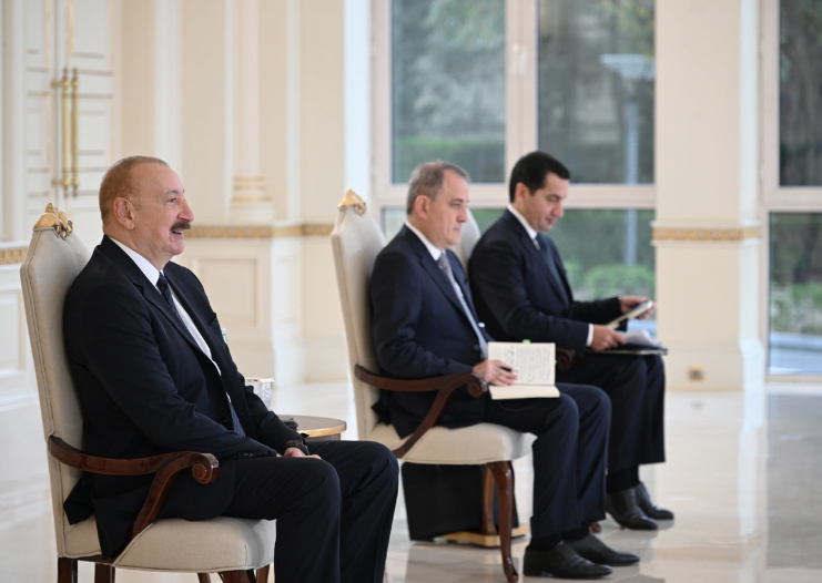 Azərbaycan Prezidenti Niderlandın ölkəmizə yeni təyin olunmuş səfirini qəbul edib