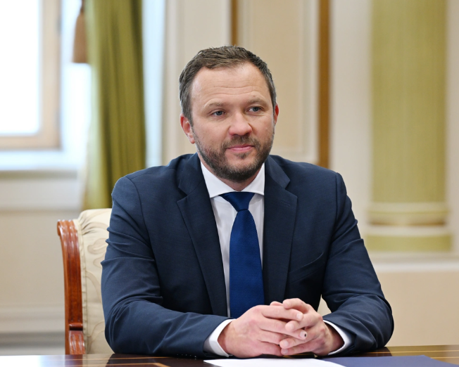 Prezident İlham Əliyev Estoniyanın xarici işlər nazirini qəbul edib