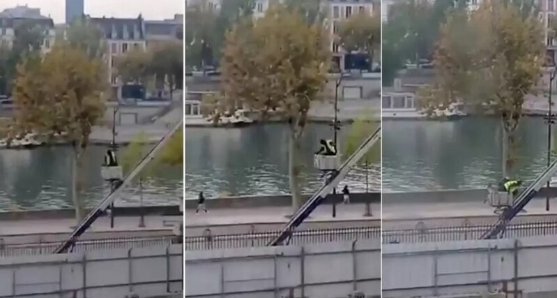 7 dəqiqədə milyonluq soyğun: Oğrular Luvr Muzeyindən belə qaçdı - VİDEO