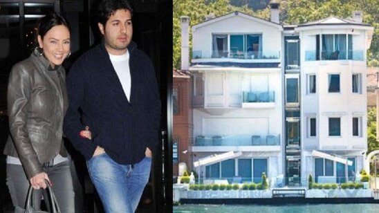 Məhkəmə işçiləri Rıza və Ebrunun villasına yığışdı