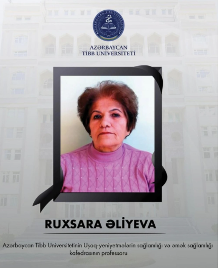 Professor vəfat etdi (FOTO)