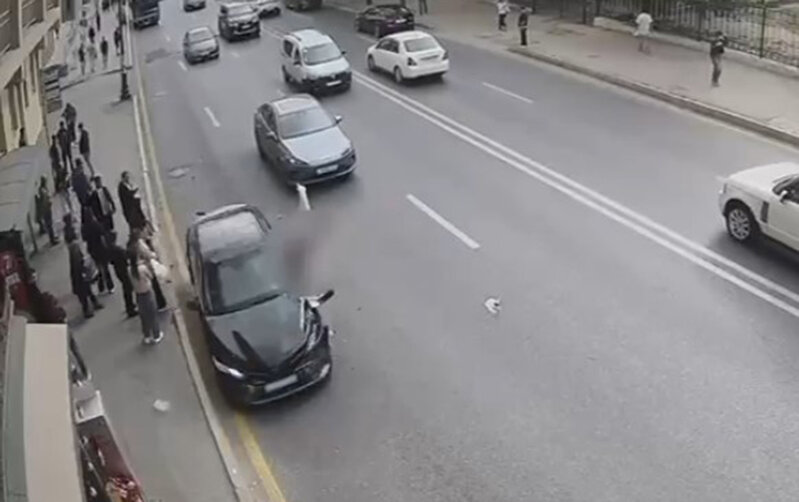 Piyadaların vurulduğu dəhşətli hadisələrin görüntüləri - Video