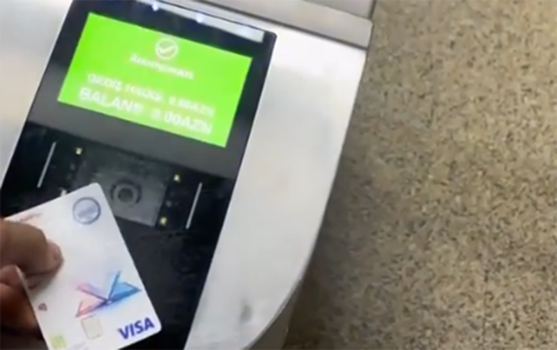 Artıq metrodan tələbə bileti ilə keçmək mümkündür - Video