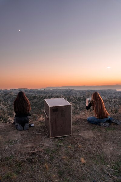 Leyla və Arzu Əliyevalar Qaxda açılışda - Fotolar