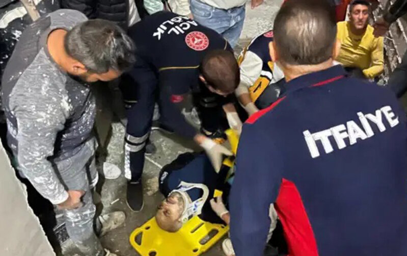 Azərbaycanlı fəhlə Türkiyədə faciəvi şəkildə öldü - Fotolar