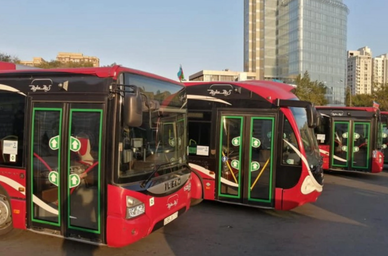 Avtobusdan istifadə edənlərin NƏZƏRİNƏ! marşrutların hərəkət sxemi...