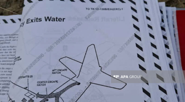 Türkiyəyə məxsus təyyarənin daha iki qalığı tapıldı (FOTO/VİDEO)