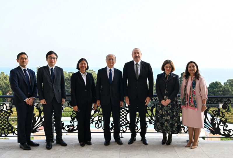 Prezident İlham Əliyev Asiya İnkişaf Bankının nümayəndə heyətini qəbul edib