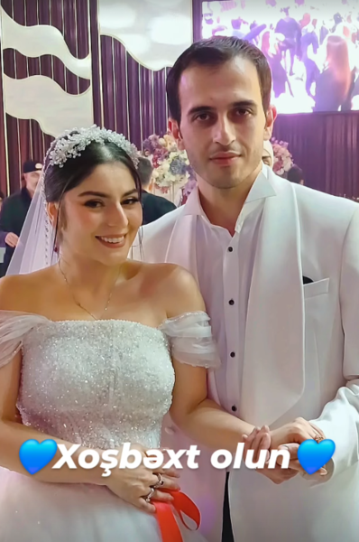 Sənan və Aygünün toyundan - Video