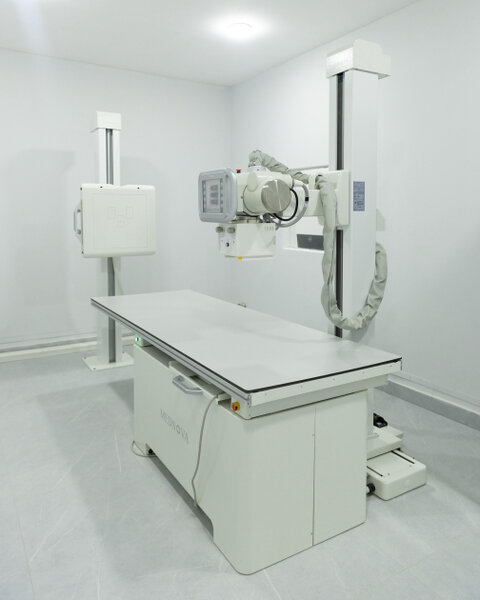 Leyla və Alena Əliyevalar Lənkəranda klinikada - Fotolar