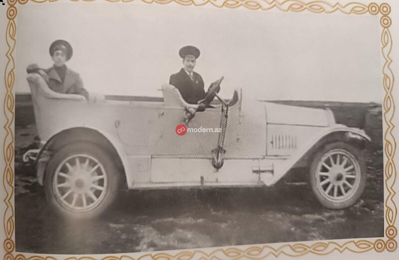 Bakıya ilk avtomobili o gətirib - TARİXİ FOTO
