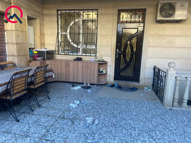 Partlayışda yaxınlıqdakı tikililərə də ziyan dəydi - Fotolar