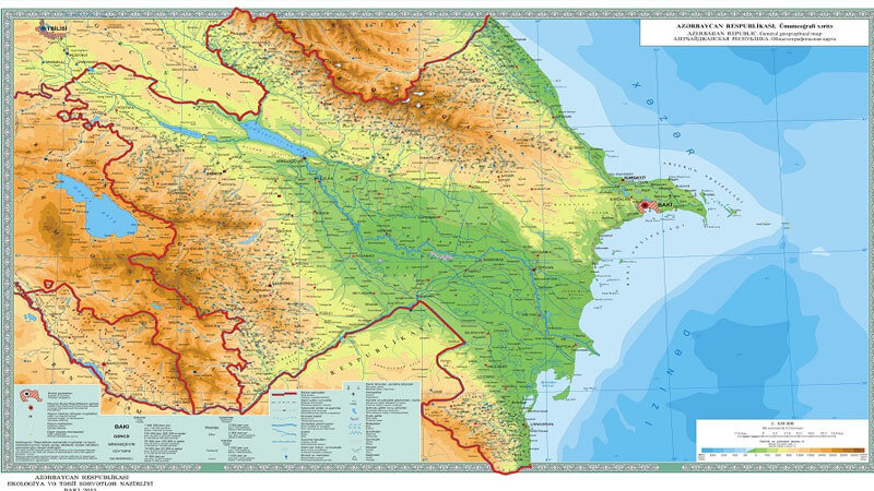 Azərbaycanda yeni xəritə hazırlandı