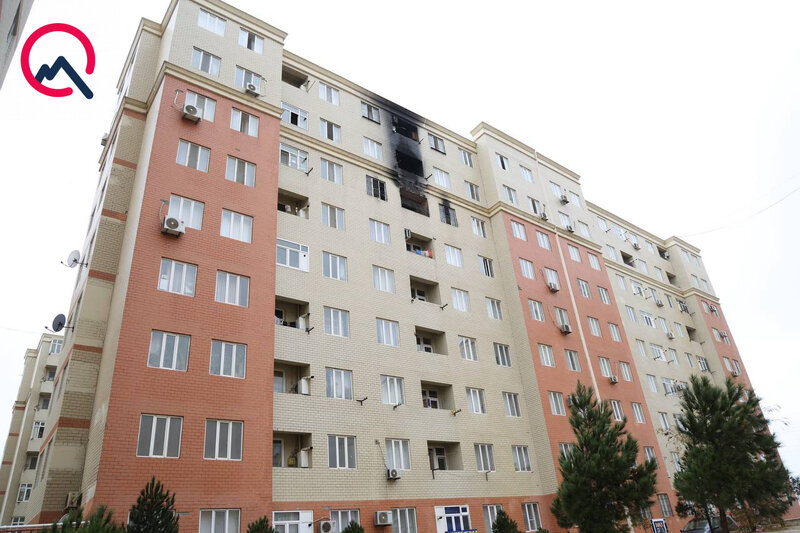 Yanğında ölənlərdən biri köməyə gələn qonşu imiş - Kombi partlayıbmış-Fotolar