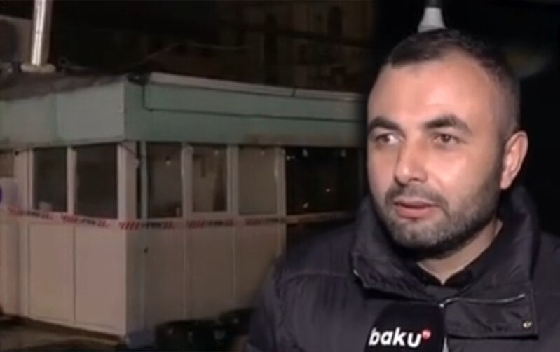 "İşçilərdən biri yanırdı, mən söndürdüm..." - Video