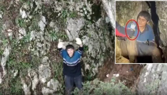 Dağda qalan kişi 4 gün sonra xilas edildi: "Ulduzlara baxacaqdım, darıxmışdım" - VİDEO