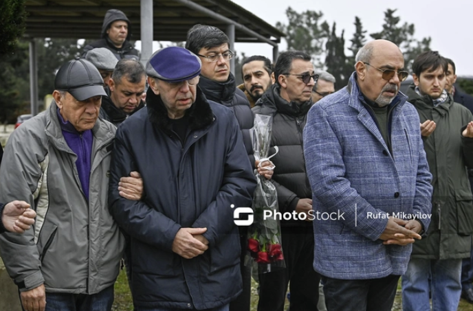 Sevinc Kərimova dəfn olundu - Fotolar