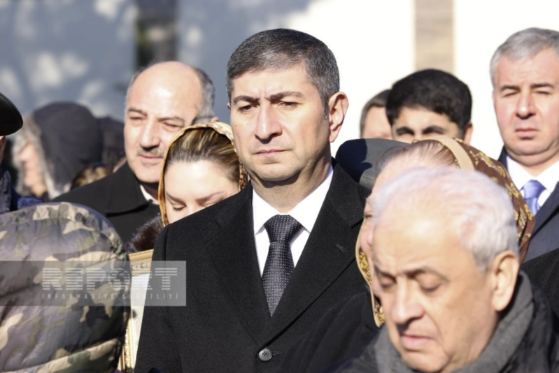 Şahin Tağıyev dəfn olundu - Fotolar