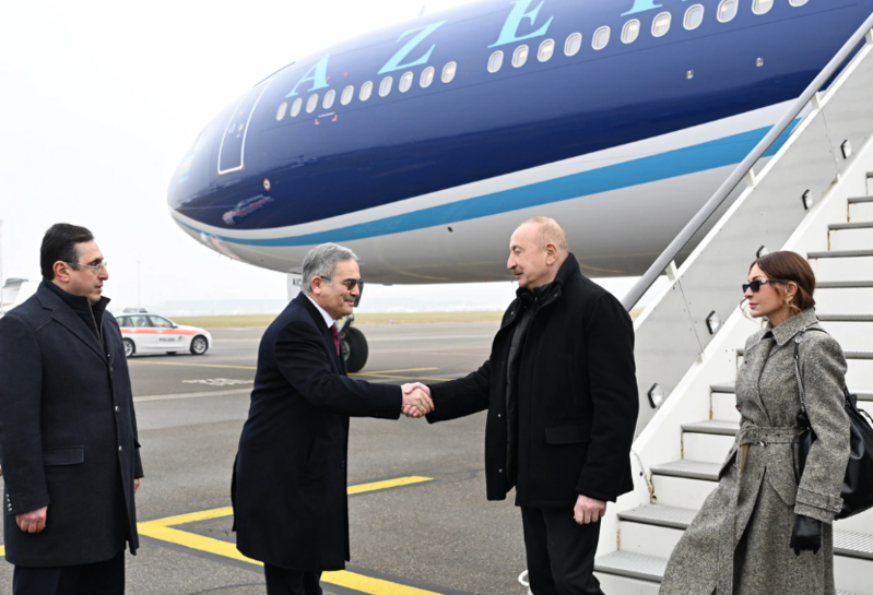 Prezident İlham Əliyev Ümumdünya İqtisadi Forumunun illik toplantısında iştirak etmək üçün İsveçrədə səfərdədir