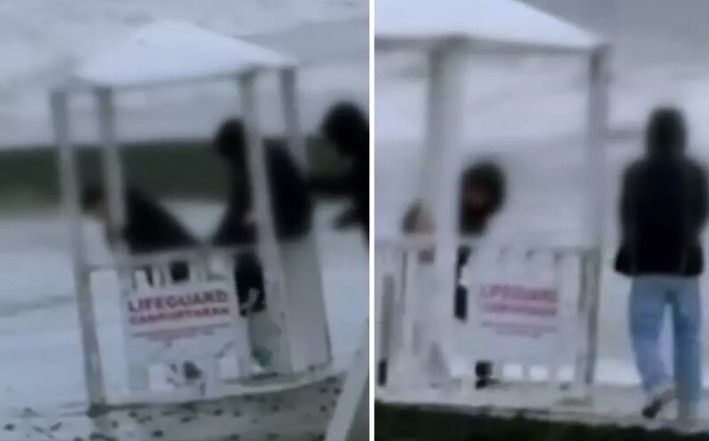 3 uşaq xilasedici köşkününü dənizə atmaq istədi - "Bunlar necə uşaqdır?"