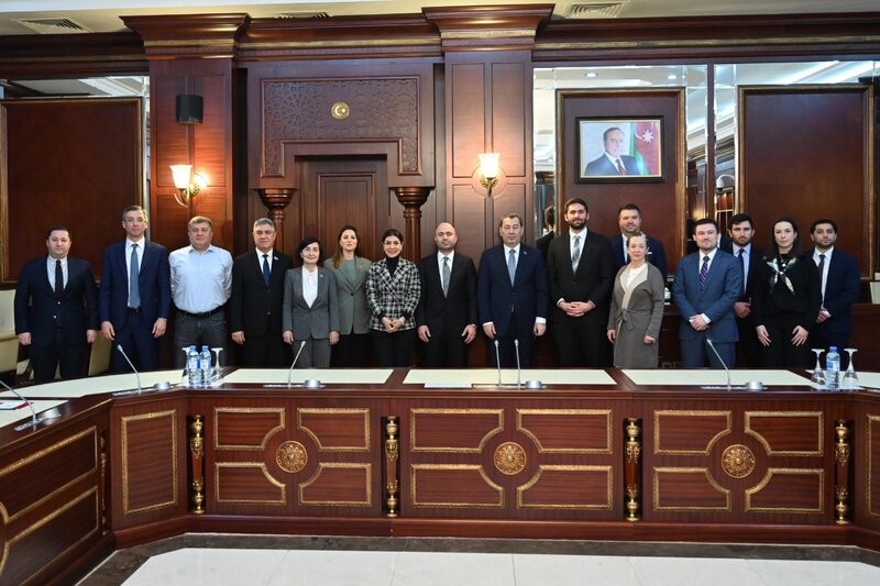 ABŞ Konqres Nümayəndələr Palatasının Xarici məsələlər komitəsinin çoxluğunun peşəkar heyət üzvləri Milli Məclisdə olublar