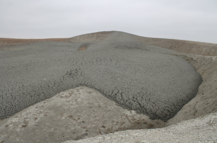 Azərbaycanda güclü palçıq vulkanı püskürdü (FOTO)