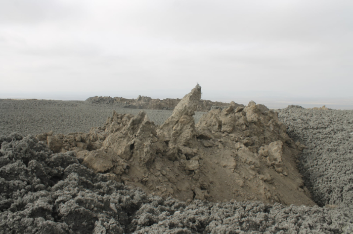 Azərbaycanda güclü palçıq vulkanı püskürdü (FOTO)