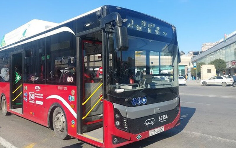 Bu marşrutların hərəkət sxemi dəyişdirilir